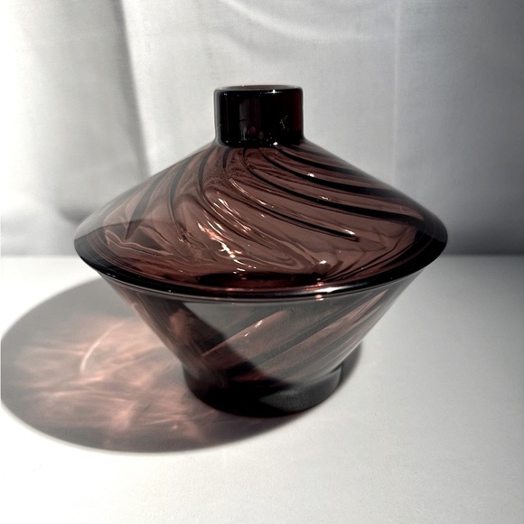 Vintage Hazel Atlas MCM 1960s Amethyst Glass Moroccan Set - Picture 3 of 11